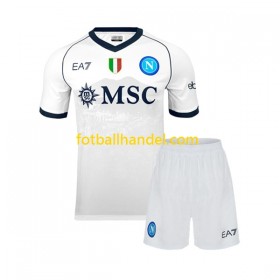 Barn Fotballdrakter SSC Napoli Borte 2023-24 Kortermet